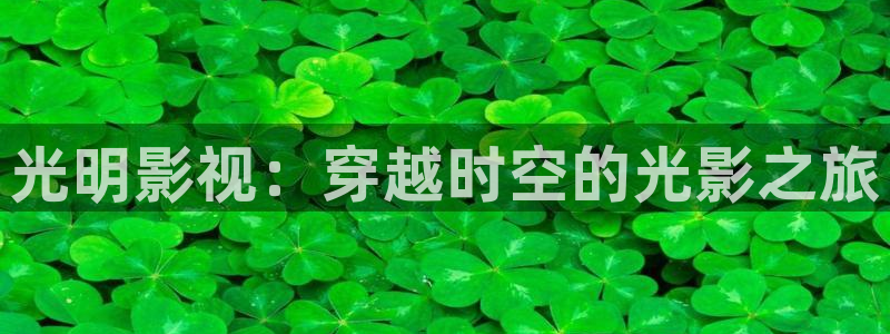 老湿a视频：光明影视：穿越时空的光影之旅